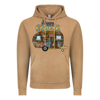 Vintage Camel Happy Camper Vintage Hoodie - CowhideDigitalArt