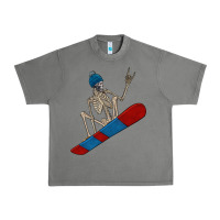 Tornado skeleton snowboard Urban Heavy Tee - FaDigitalArtStudio