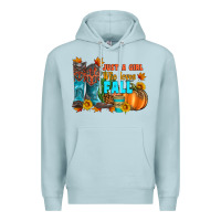 Blue Mist jusa a girl who loves fall Premium Hoodie - Artiststas
