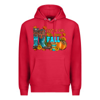 Cardinal jusa a girl who loves fall Premium Hoodie - Artiststas