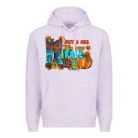 Lilac jusa a girl who loves fall Premium Hoodie - Artiststas