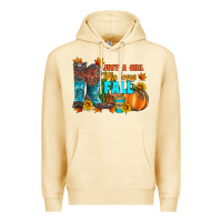 Pina Colada jusa a girl who loves fall Premium Hoodie - Artiststas