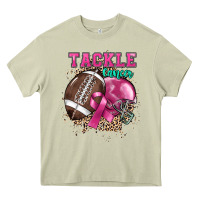 Mossy Tackle Cancer Heavy Core Tee - HowdyJamesFarm