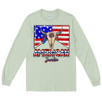 Matcha American junkie Long Sleeve Tee - CowhideDigitalArt