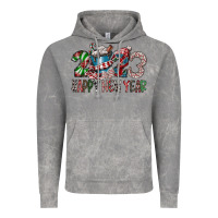 Cloud Rock 2023 Happy New Year Vintage Hoodie - CowhideDigitalArt