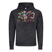 Vintage Black 2023 Happy New Year Vintage Hoodie - CowhideDigitalArt