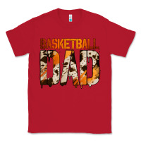 Red no background basketball dad Classic Tee - Jasminsmagicworld