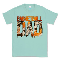 Seafoam no background basketball dad Classic Tee - Jasminsmagicworld