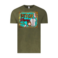 Vintage Olive pitch please mouse pad Vintage Tee - BundleAndBundleShop