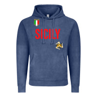 Vintage Denim sicily Vintage Hoodie - baoMotion