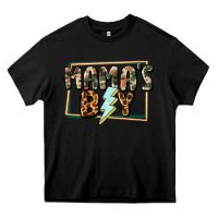 Black Mama's boy Mother's Day Heavy Core Tee - CowGirlArtShop