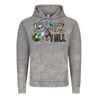 Cloud Rock Happy Easter Y'all Vintage Hoodie - CowhideDigitalArt