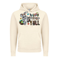 Vintage Artic Happy Easter Y'all Vintage Hoodie - CowhideDigitalArt