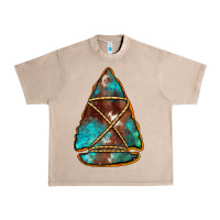 French Oak turquoise cowhide arrowhead Urban Heavy Tee - Jasminsmagicworld