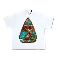 White turquoise cowhide arrowhead Urban Heavy Tee - Jasminsmagicworld