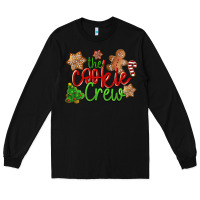 Black The Cookie Crew Christmas Long Sleeve Tee - LillyAllenDesigns
