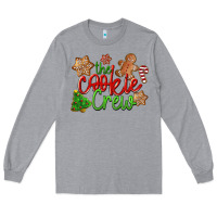 Heather Grey The Cookie Crew Christmas Long Sleeve Tee - LillyAllenDesigns