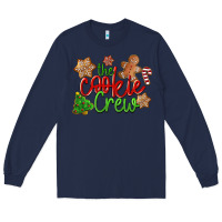 Navy The Cookie Crew Christmas Long Sleeve Tee - LillyAllenDesigns