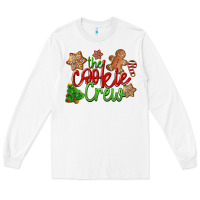 White The Cookie Crew Christmas Long Sleeve Tee - LillyAllenDesigns