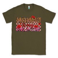 Army Green mommy is my valentine olıvıa Classic Tee - OliviaCreatesArt