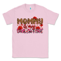 Bubblegum Pink mommy is my valentine olıvıa Classic Tee - OliviaCreatesArt