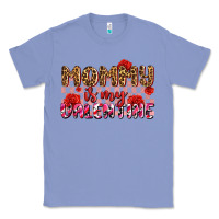 Colony Blue mommy is my valentine olıvıa Classic Tee - OliviaCreatesArt