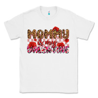 White mommy is my valentine olıvıa Classic Tee - OliviaCreatesArt