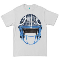 Dove Grey football helmet fa element 1 Premium Tee - FaDigitalArtStudio