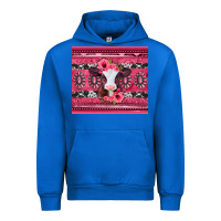 Cobalt pink gemstone baby calf western valentines day Urban Hoodie - Jasminsmagicworld