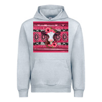 Heather Grey pink gemstone baby calf western valentines day Urban Hoodie - Jasminsmagicworld