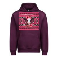 Mauve Wine pink gemstone baby calf western valentines day Urban Hoodie - Jasminsmagicworld