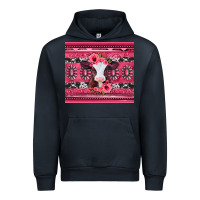 Navy pink gemstone baby calf western valentines day Urban Hoodie - Jasminsmagicworld