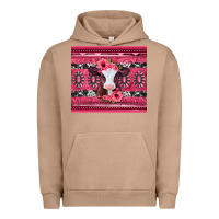 Pigment Burro pink gemstone baby calf western valentines day Urban Hoodie - Jasminsmagicworld