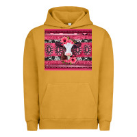 Pigment Peanut Butter pink gemstone baby calf western valentines day Urban Hoodie - Jasminsmagicworld