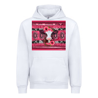White pink gemstone baby calf western valentines day Urban Hoodie - Jasminsmagicworld