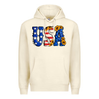 Sandshell usa western font Premium Hoodie - Jasminsmagicworld