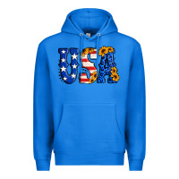 True Royal usa western font Premium Hoodie - Jasminsmagicworld