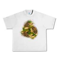 Camouflage And Leopard Patch  3 Urban Heavy Tee | Teevron