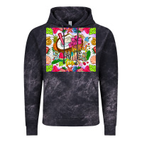 Cloud Black summer time Vintage Hoodie - CowhideDigitalArt