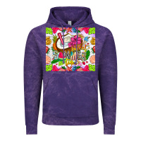 Cloud Purple summer time Vintage Hoodie - CowhideDigitalArt