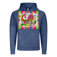 Vintage Denim summer time Vintage Hoodie - CowhideDigitalArt