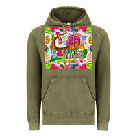 Vintage Olive summer time Vintage Hoodie - CowhideDigitalArt