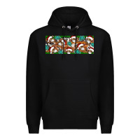 Black Santa skeleton christmas Premium Hoodie - Artiststas