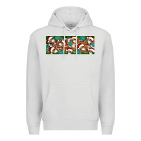 Dove Grey Santa skeleton christmas Premium Hoodie - Artiststas
