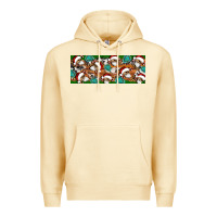 Pina Colada Santa skeleton christmas Premium Hoodie - Artiststas