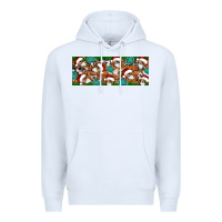White Santa skeleton christmas Premium Hoodie - Artiststas