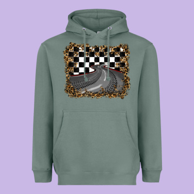 Leopard Racing  Background Heavyweight Hoodie Designed By Ranaportraitstore
