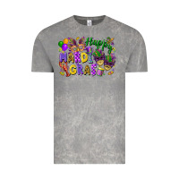 Cloud Rock happy mardi gras Vintage Tee - FaDigitalArtStudio
