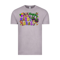 Vintage Zinc happy mardi gras Vintage Tee - FaDigitalArtStudio