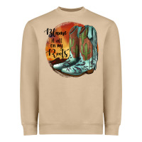 Mushroom Blame It All On My Roots Heavyweight Sweatshirt - JahusDesignShop